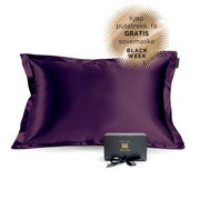 Silke Putetrekk 50x70 Mørk Aubergine