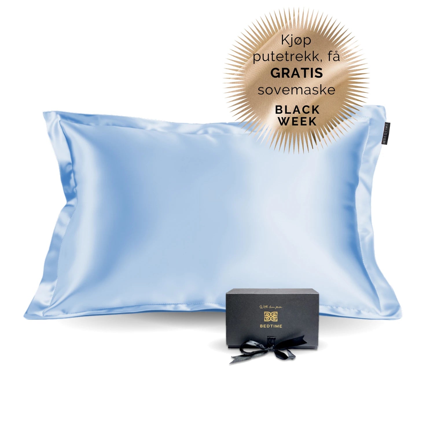 Silke Putetrekk 50x70 Lys Blå