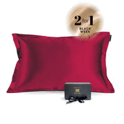 Silke Putetrekk 50x70 Rubinrød