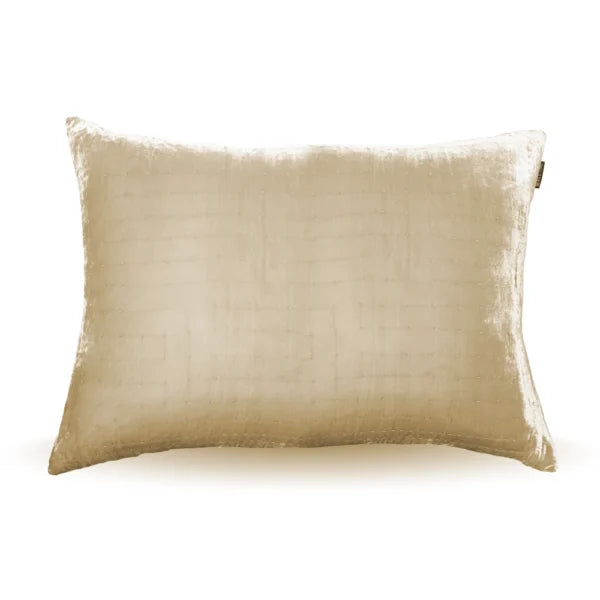 Silkevelour hotellputetrekk Golden Sand 70×100 cm