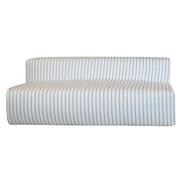 Sofa 3-seter (1 modul) – blåstripet lin Bedtime.no.