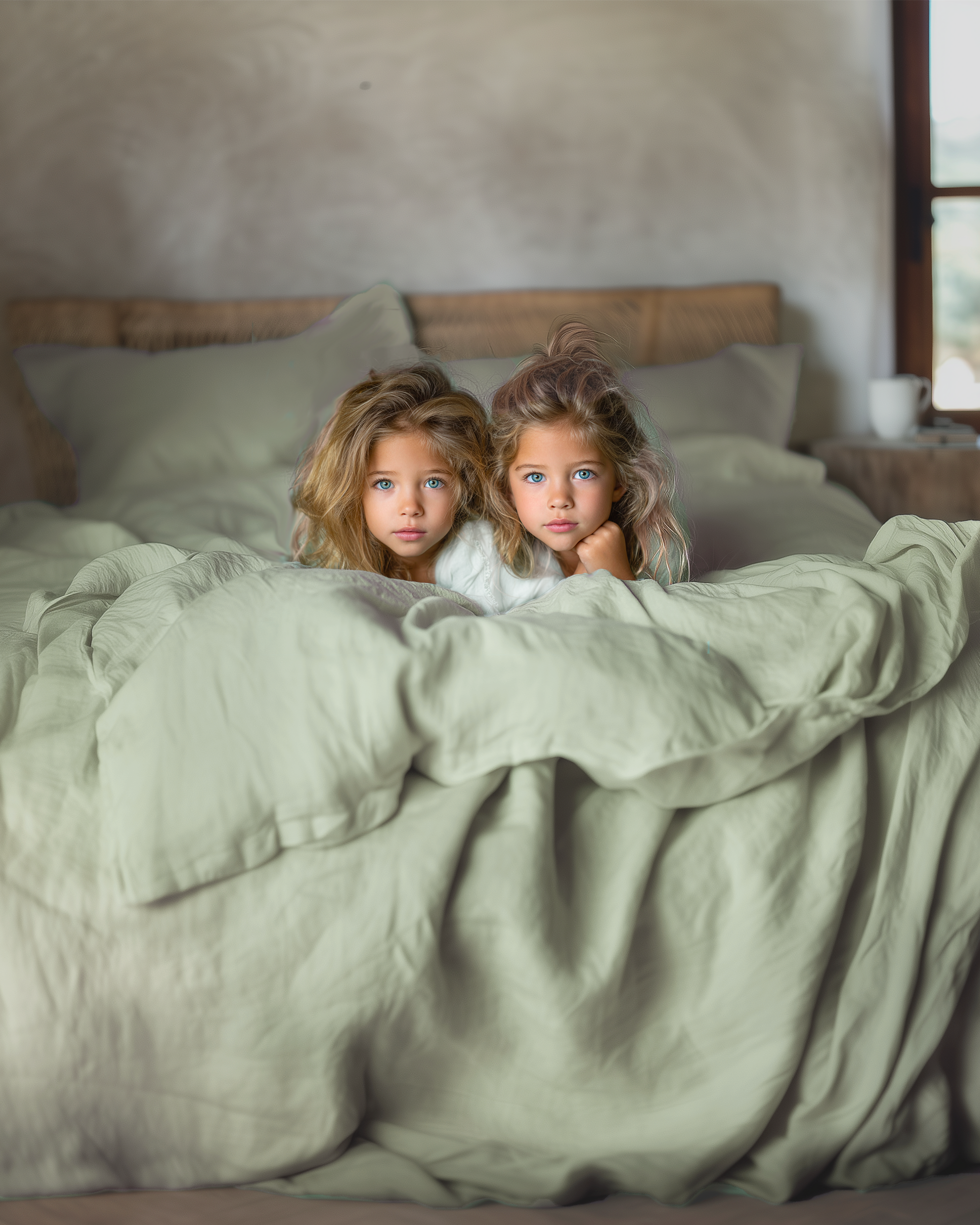 Soft Cotton Sengesett Lys Grønn Bedtime.no Bedtime Collection.