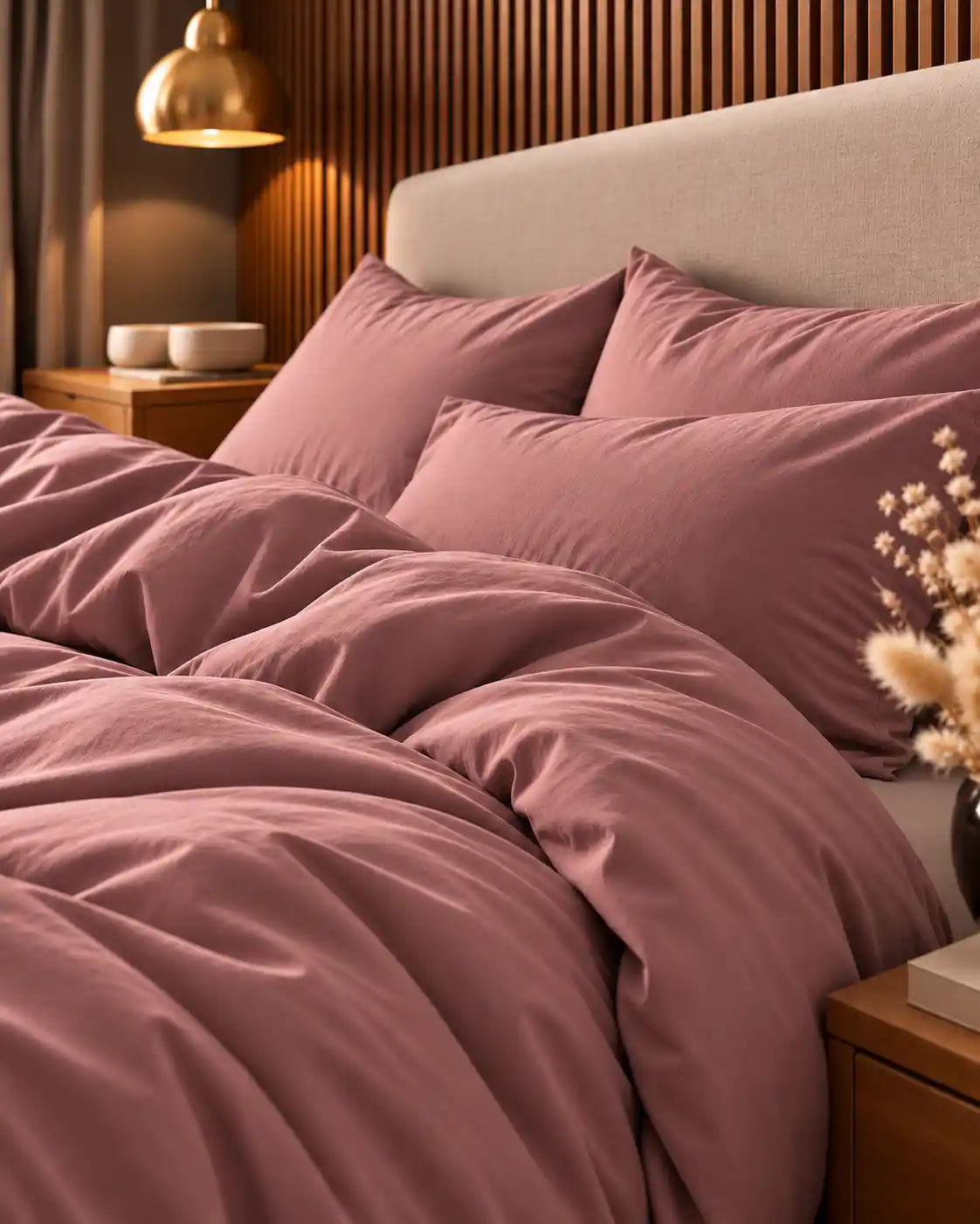 Soft Cotton Sengesett Rosa