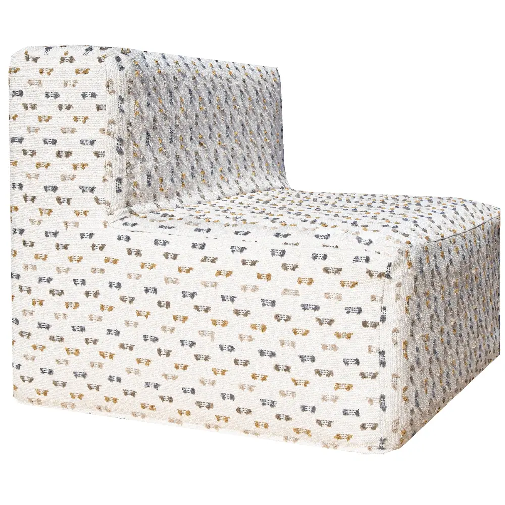Sun lounger chair - funky fabric Bedtime.no.