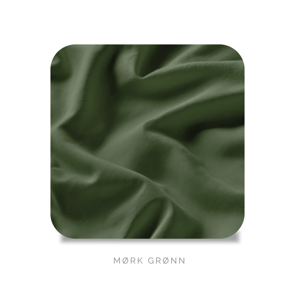 Soft Cotton Laken Mørk Grønn