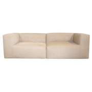 Utesofa 3 seter (2 moduler) – Beige MXHOME
