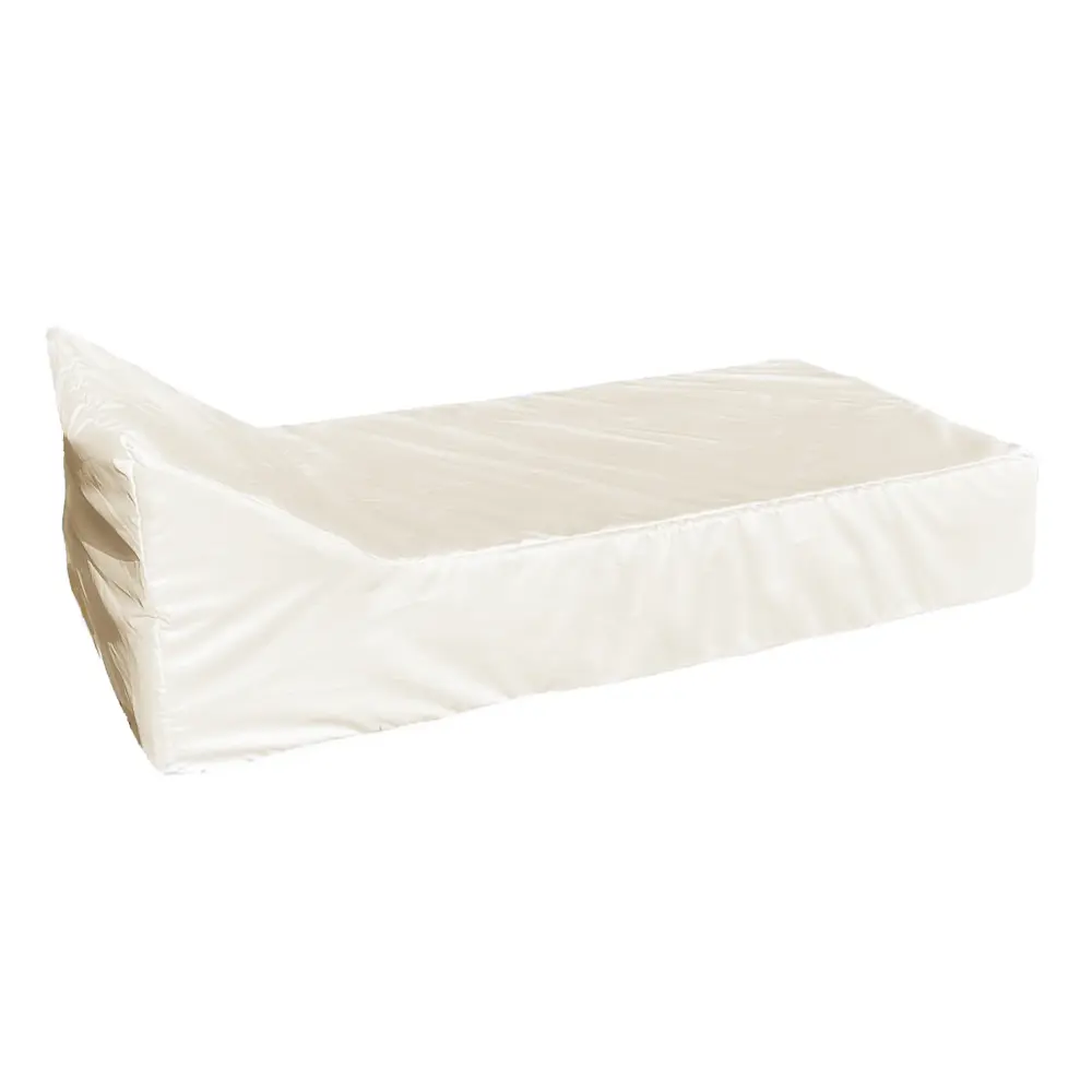 Vanntett trekk for round bed - beige