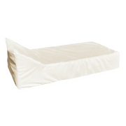 Vanntett trekk for round bed - beige