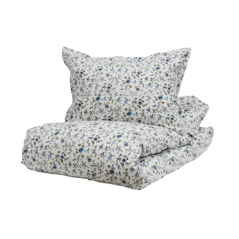 Sengesett Borås Cotton Veneda Blå
