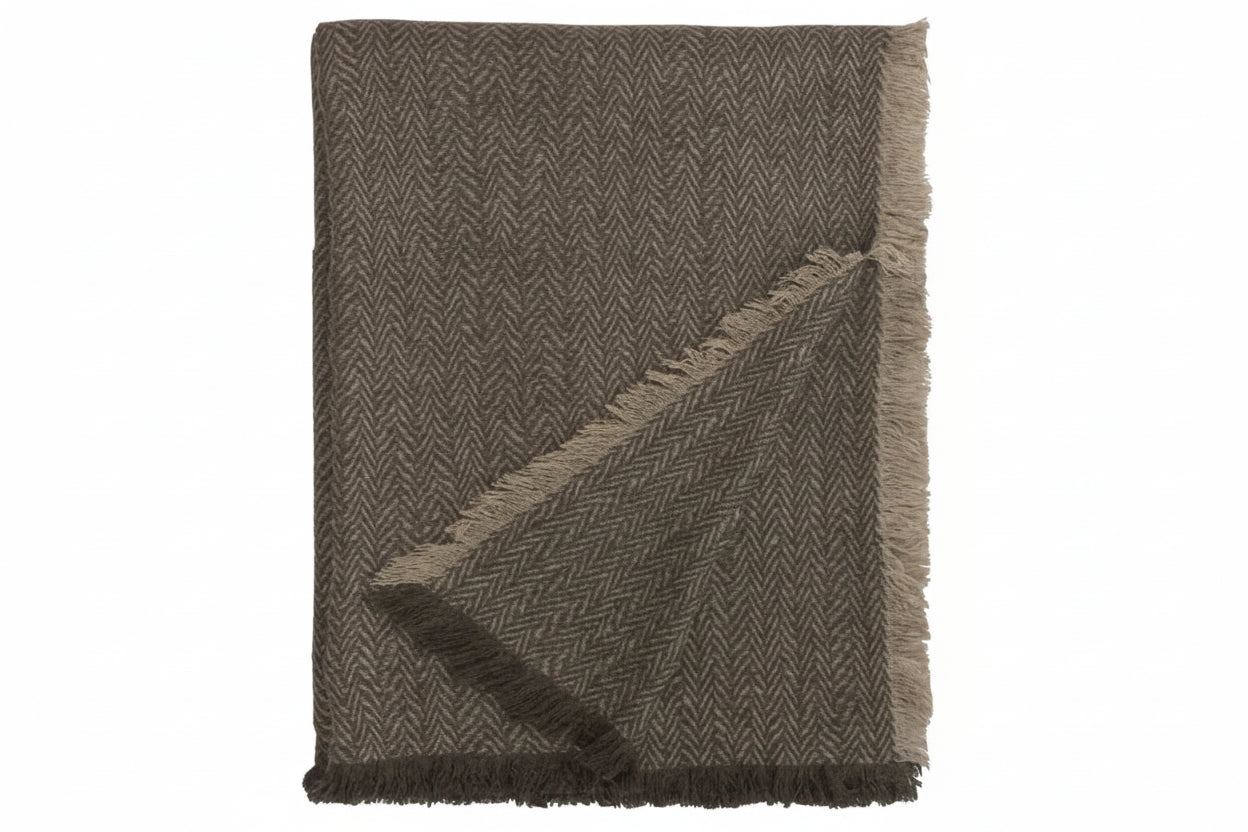 Halvor Bakke Asima Pledd 120x200 Brun Bedtime.no Halvor Bakke.