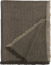 Halvor Bakke Asima Pledd 120x200 Brun