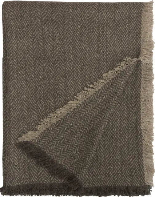 Halvor Bakke Asima Pledd 120x200 Brun