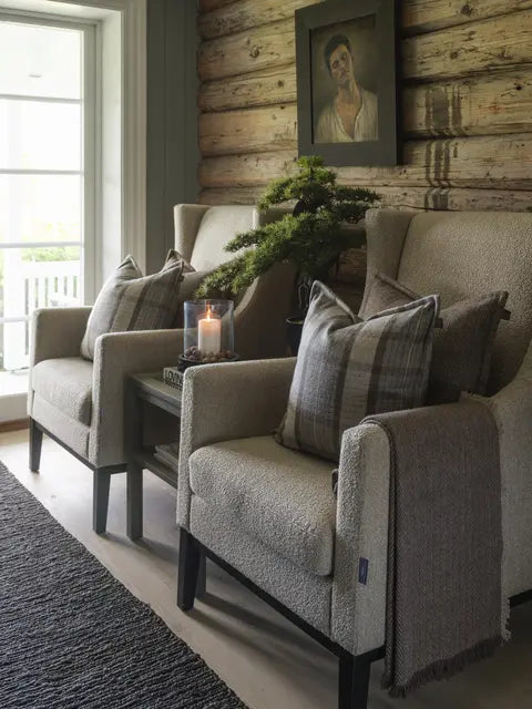 Halvor Bakke Asima Pledd 120x200 Brun