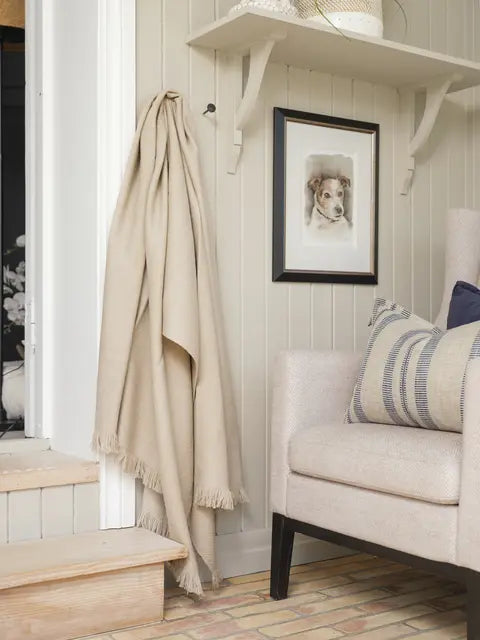 Halvor Bakke Bhisho Pledd 130x200 Beige