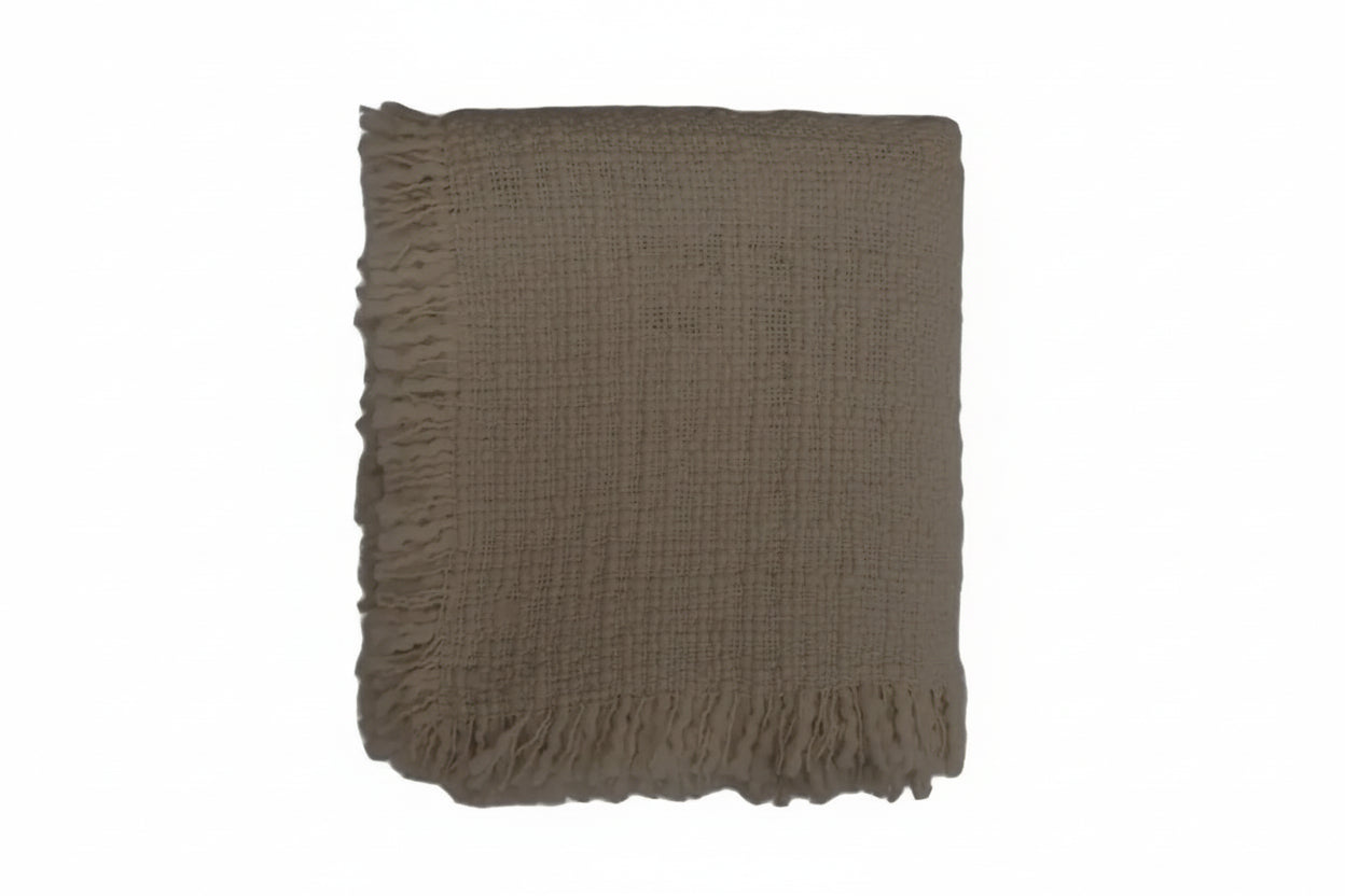 Lama Bianca Pledd 130x170 Brun Bedtime.no Lama.