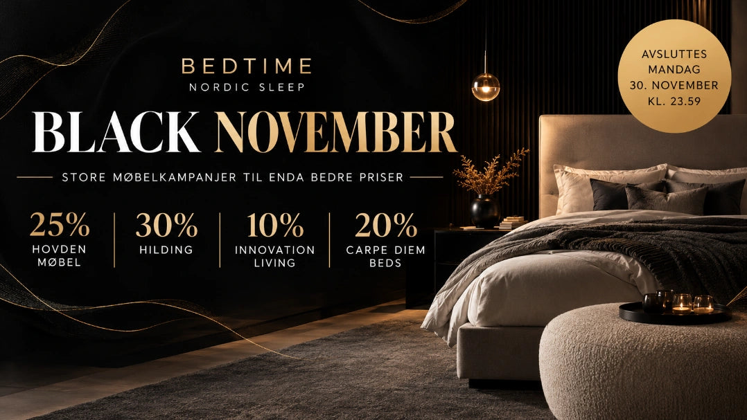 Eksklusiv Black November-salgsbanner