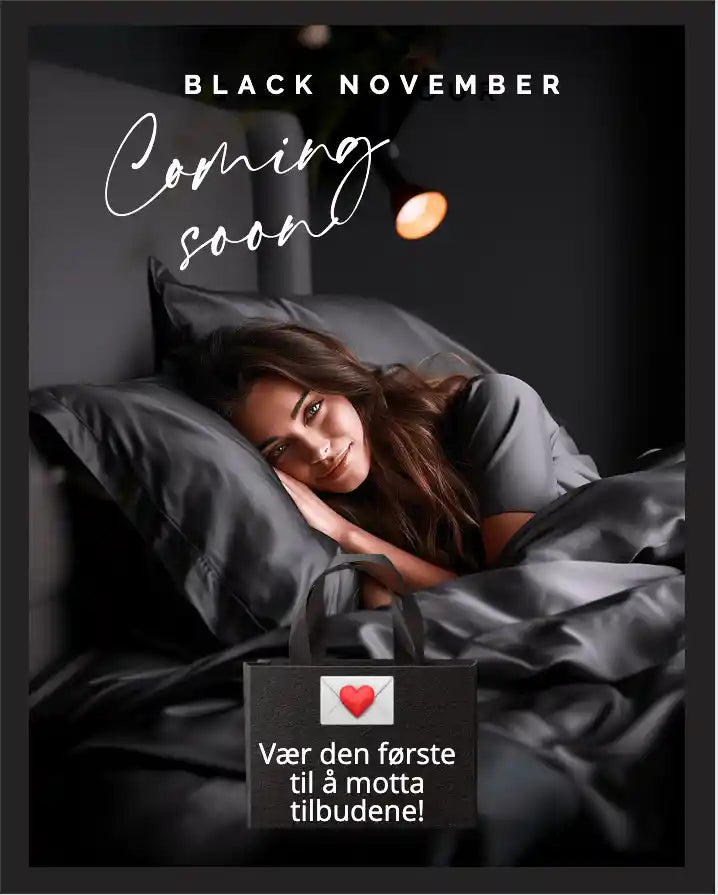 Black November – Coming soon. Meld deg på nyhetsbrevet.