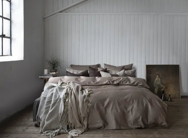 Borås Cotton Cloud Sengesett Sand Bedtime.no Borås Cotton.