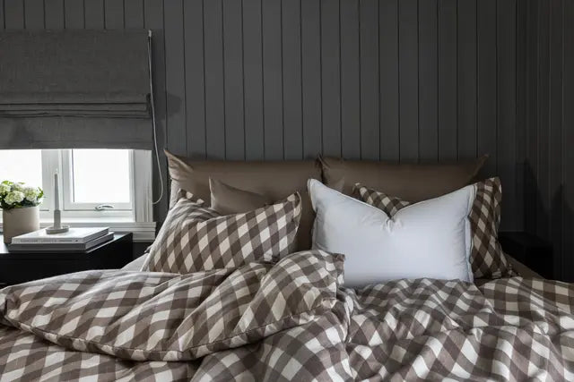 Borås Cotton Charlie Sengesett Beige Bedtime.no Borås Cotton.