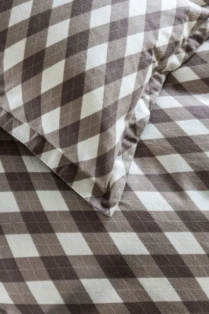 Borås Cotton Charlie Sengesett Beige Bedtime.no Borås Cotton.