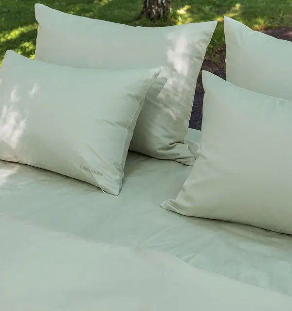 Borås Cotton Cloud Sengesett Lys grønn Bedtime.no Borås Cotton.