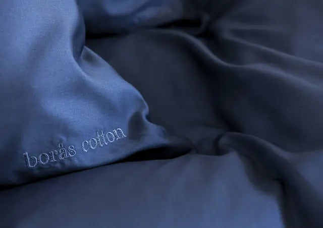 Borås Cotton Cloud Sengesett Blå Bedtime.no Borås Cotton.