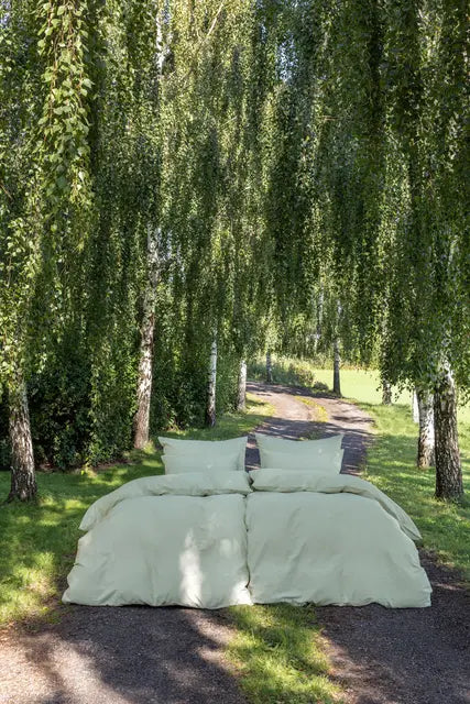 Borås Cotton Cloud Sengesett Lys grønn Bedtime.no Borås Cotton.