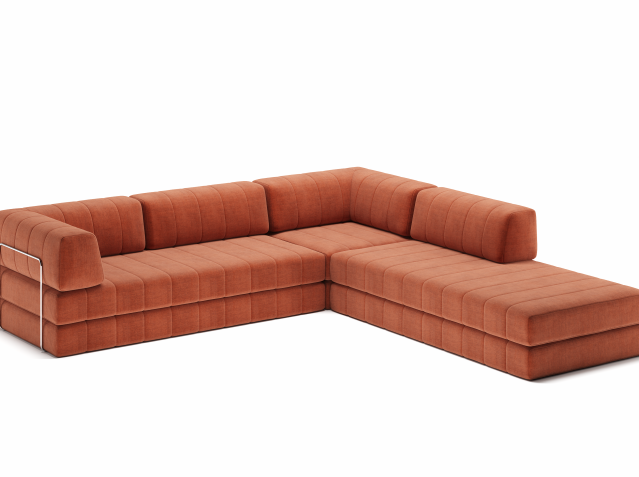 CozyPad C17 Sovesofa med lang sjeselong fra Innovation Living