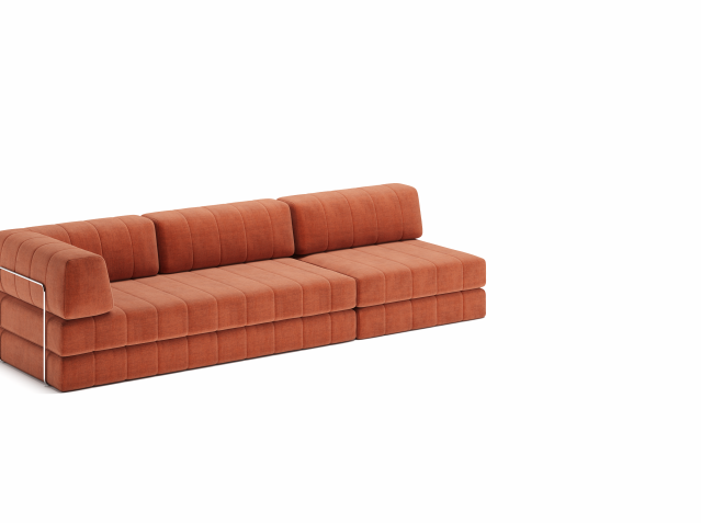 CozyPad C14 Sovesofa med armlene og stol fra Innovation Living