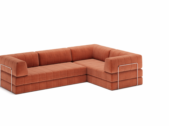 CozyPad C06 Sovesofa L-Oppsett med Armlener fra Innovation Living