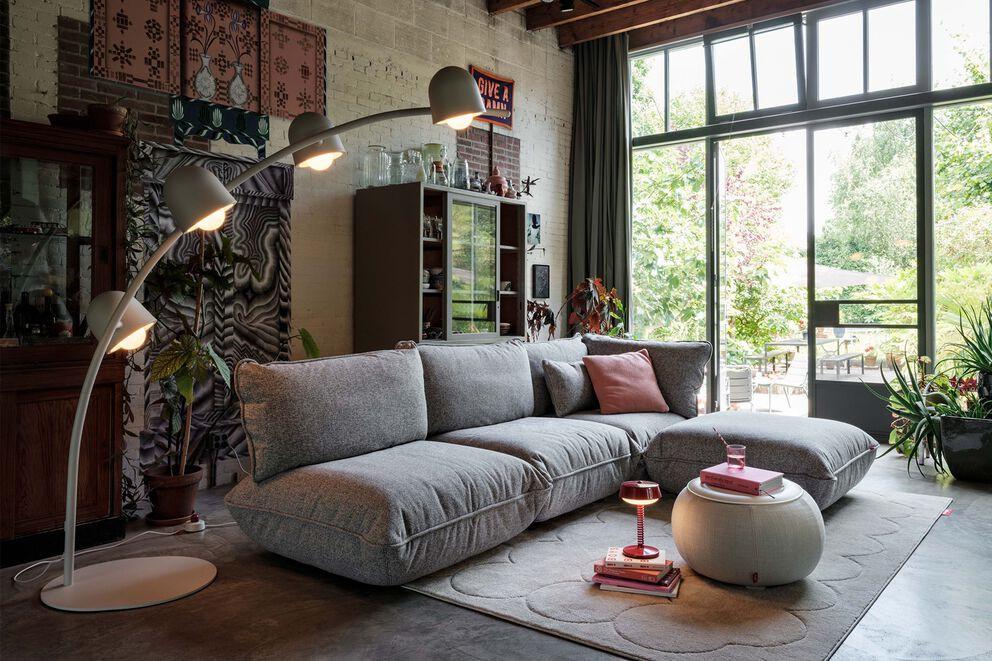 Fatboy Lampe Big Lebow light grey