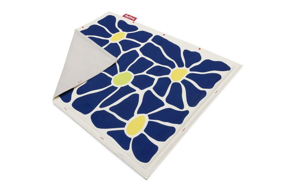 Fatboy flying carpet floral navy/creme