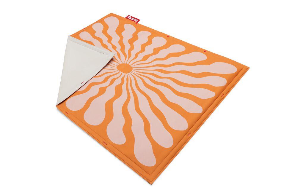 Fatboy flying carpet liquid flower orange/pink