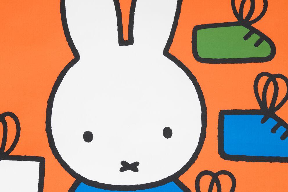 Fatboy Teppe Flying Carpet x Miffy orange