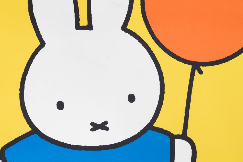 Fatboy Carpet Flying Carpet x Miffy yellow