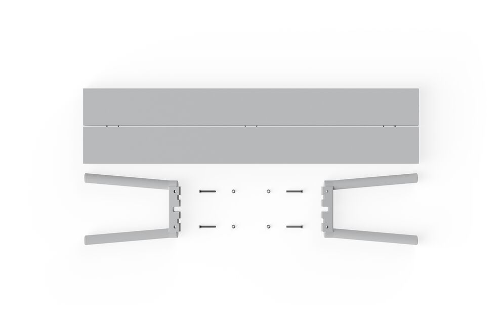 Fatboy Fred's bench light grey