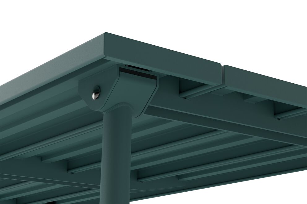 Fatboy Fred's medium table dark sage