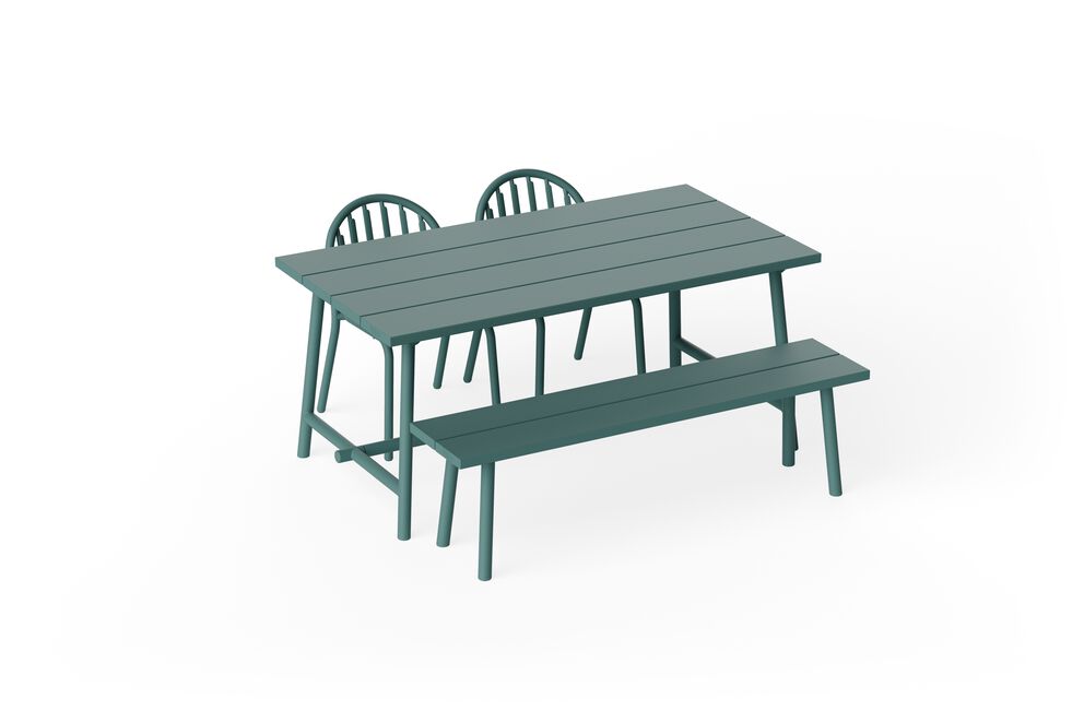 Fatboy Fred's medium table dark sage