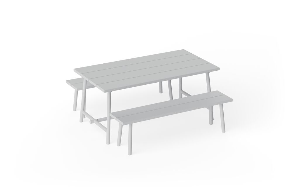 Fatboy Fred's medium table light grey