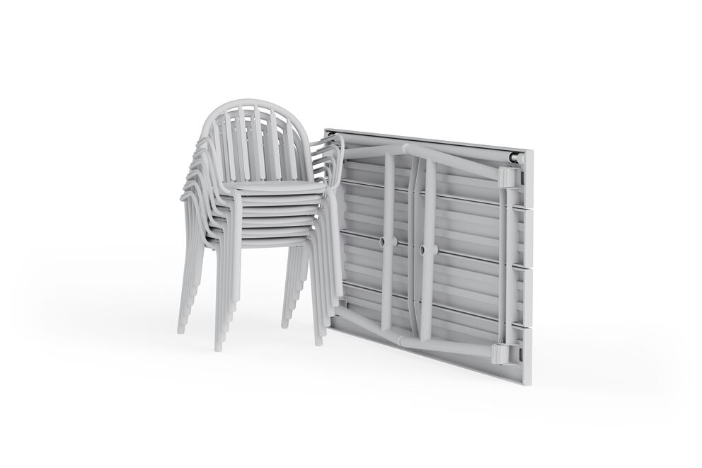 Fatboy Fred's medium table light grey