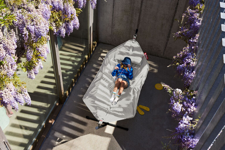 Hengekøye Headdemock Superb fra Fatboy mist deluxe