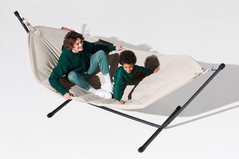 Hengekøye Headdemock Superb fra Fatboy sahara incl. Pillow
