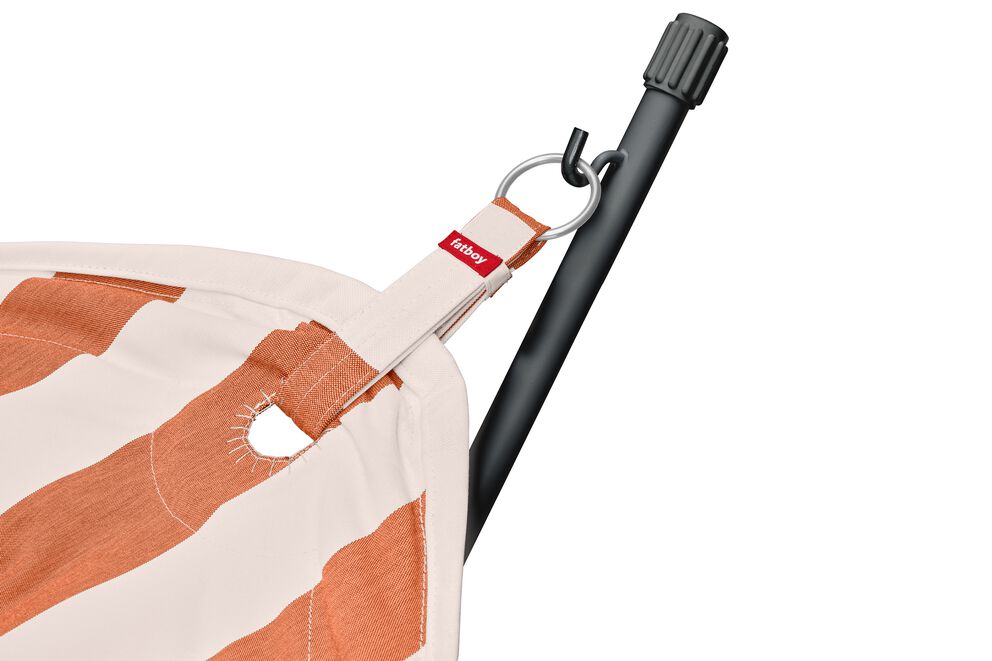 Hengekøye Headdemock Superb fra Fatboy stripe orange creme