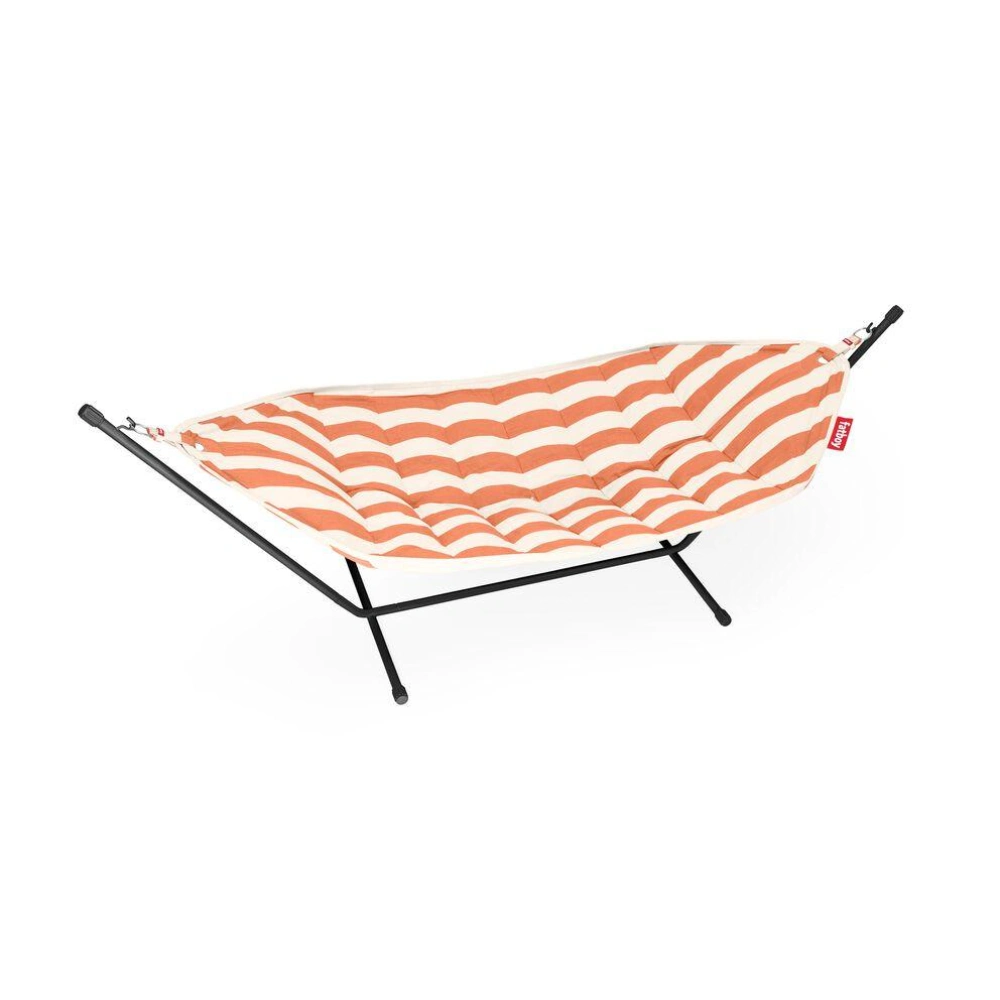 Hengekøye Headdemock Superb fra Fatboy stripe orange creme