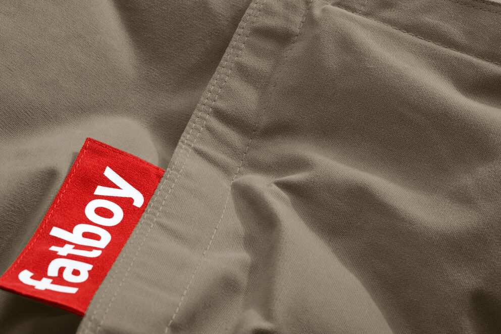 Fatboy Sakkosekk Junior Canvas Recycled taupe grey