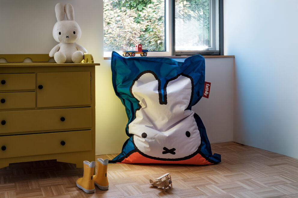 Fatboy Sakkosekk Junior x Miffy blue
