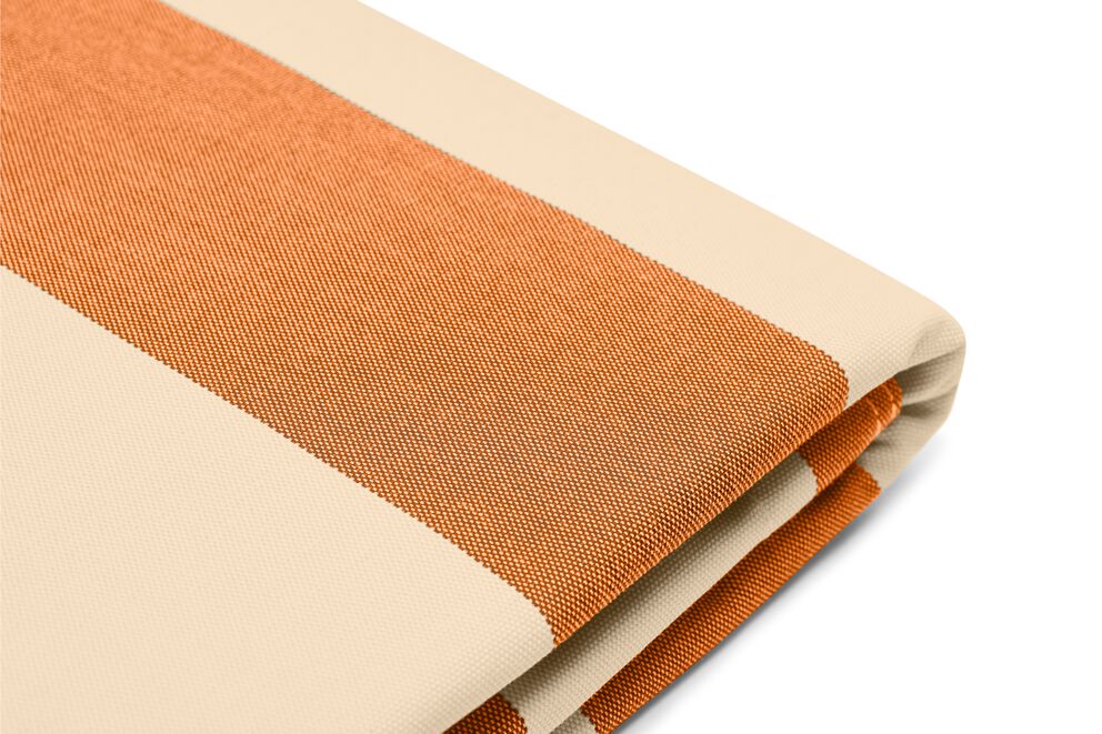 Fatboy original outdoor outfit stripe orange