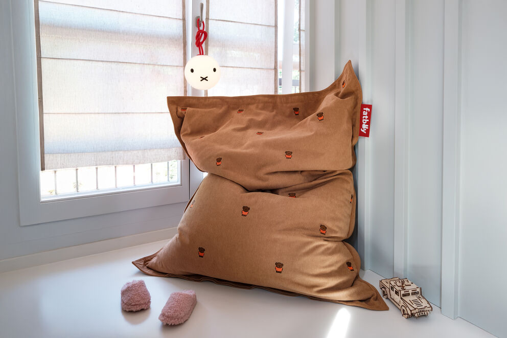 Fatboy Sakkosekk Original Slim Cord x Boris teddybear