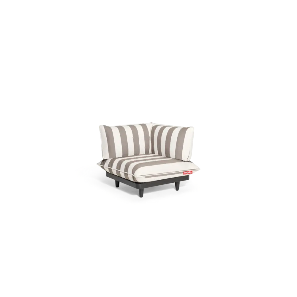 Fatboy Utesofa paletti corner seat left stripe cacao Fatboy