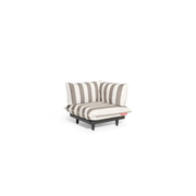 Fatboy Utesofa paletti corner seat left stripe cacao Fatboy